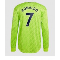 Dres Manchester United Cristiano Ronaldo #7 Rezervni 2022-23 Dugi Rukav